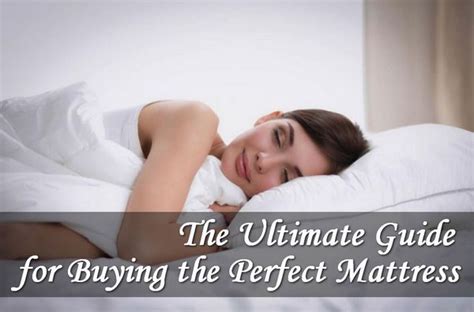 The Ultimate Guide For Buying The Perfect Mattress • Modernlifeblogs