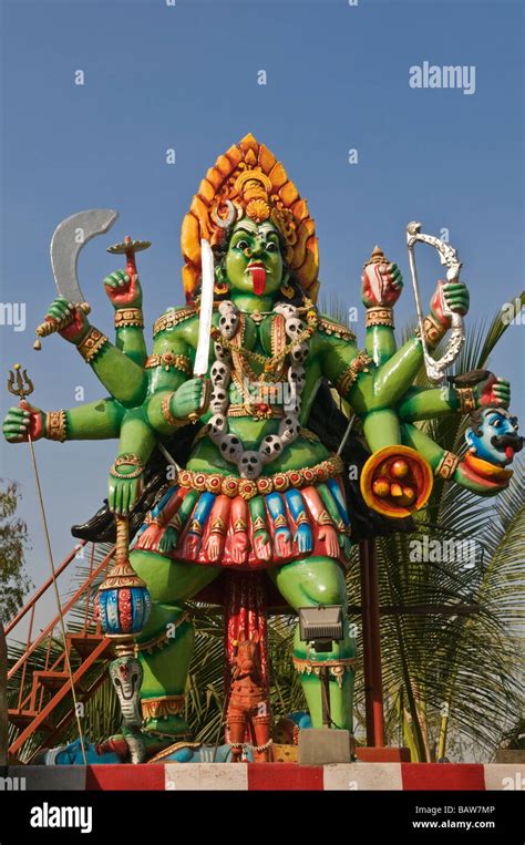 Kali Amman Statue Madurai Tamil Nadu India Stock Photo Alamy