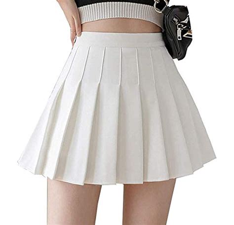 Best Mini White Pleated Skirts For Spring