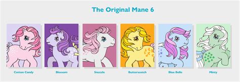 G1 Mlp Official Site Update Retro Ponies Page G1and4 My Little