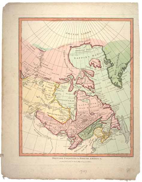 British Colonies In North America 1700s Maps Cka
