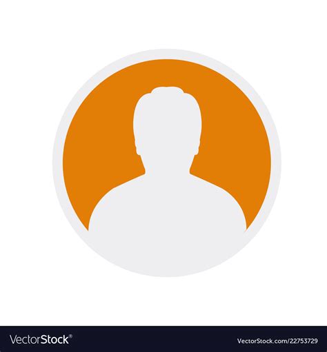 Male User Circle Icon Black Avatar Icon User Vector Image