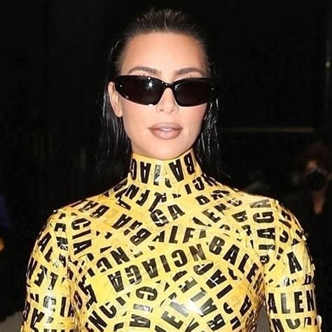 Kim Kardashian Is The Whole Package Deal At Balenciaga Present In Paris