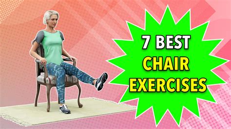 7 Best Chair Exercises For Over 60s Vim And Vigor Senior Exercises