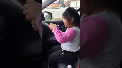 Basic Driving Tips 🚘 Driving Lesson From My 4 Years Old Daughter 👏👏😍