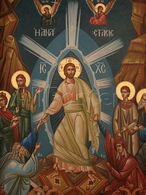 Icon of Christs Resurrection Христианские картины Православные иконы