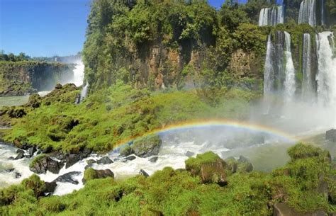 Chutes Diguazu Entre Brésil Et Argentine Riz