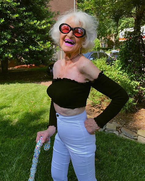 Esta Es Baddie Winkle Una Abuela De 92 Años Con Mucho Estilo Que Lleva