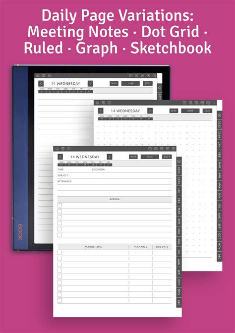 Download Ultimate Digital Planner For Onyx Boox