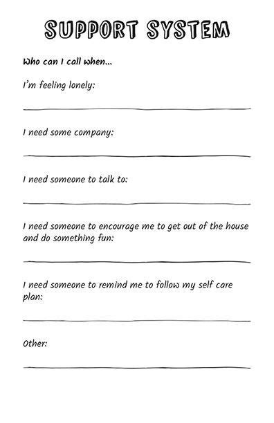 Free esl resources for kids including flashcards, handwriting worksheets, classroom games and children's song lyrics. 15 Self-Care Worksheets and Tip Sheets | Supportive Amino ...