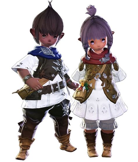 Lalafell Dunesfolk Pictures And Characters Art Final Fantasy Xiv A