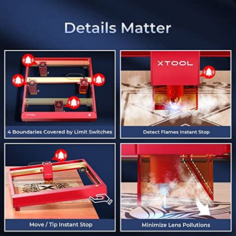 Xtool D1 Pro Upgraded Laser Engraver 10w Output Power Diy Laser Cutter