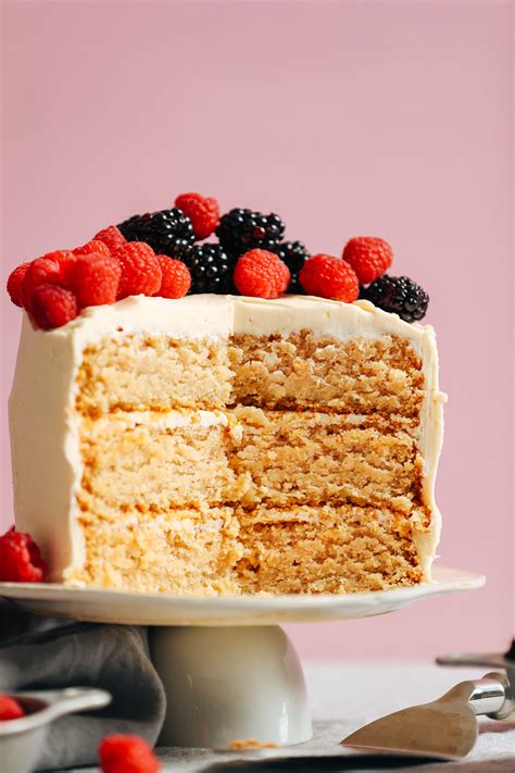 Bowl Vegan Gluten Free Vanilla Cake Minimalist Baker Recipes