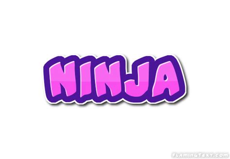 Ninja Logo Free Name Design Tool From Flaming Text