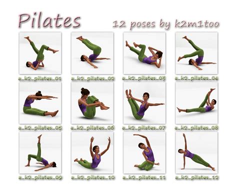 12 Pilates Poses Pilates Poses Pilates Reformer Pilates Workout