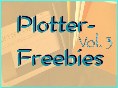Sewing Tini: Plotter-Freebies Vol 3 | Plotter freebie, Silhouette cameo freebies, Silhouette ...