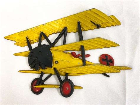 1975 Sexton Homco Airplanes Cast Metal Wall Art Decor Set Of 3 Planes Auctionology Llc