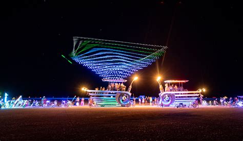 Burning Man 2022 Drone Show Drone Stories
