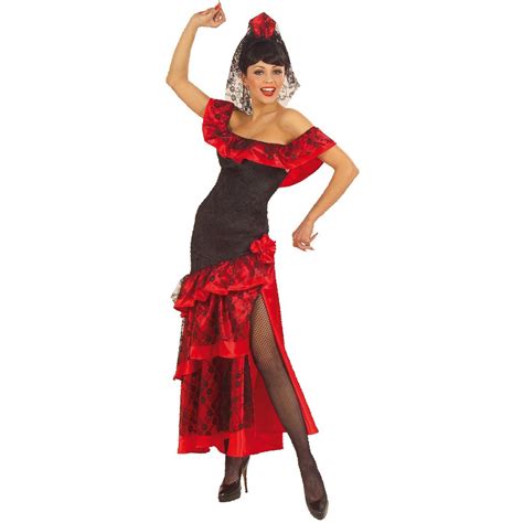 Es teilt sich zusammen mit portugal die iberische halbinsel. Spanierin Flamenco Tänzerin Kostüm