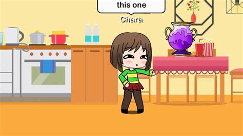 If Chara Turned Into A Baby Chara Youtube