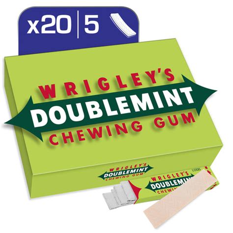 Buy Wrigleys Doublemint Gum Peppermint 5 Sticks Online Lulu