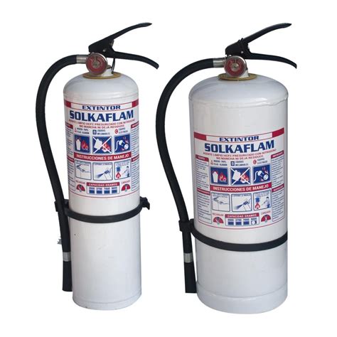 Extintor Solkaflam Hcfc 123 Soporte Y Señal Incluidos
