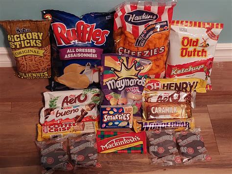 Sending American So Canadian Snacks Whats Missing Rlongdistance
