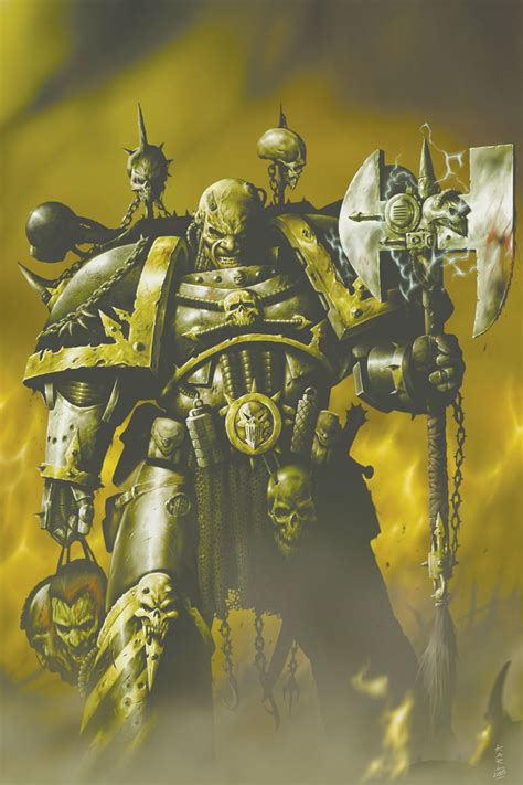 Iron Warrior Warhammer Art