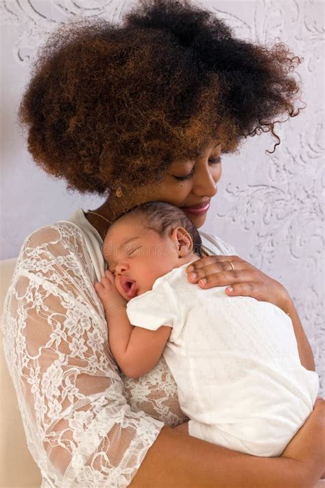 Ethiopian Mama With Newborn Stock Photo Image Of Black Baby 306187886