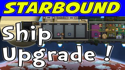 Starbound Ship Upgrade To Sparrow Class 1080p60 Youtube
