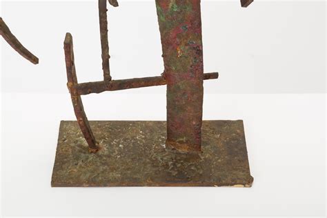 Jacobs Ladder Welded Metal Sculpture By Max Finkelstein For Sale At