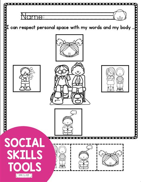 Free Printable Social Skills Activities