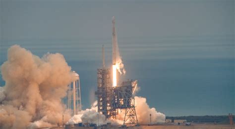 Falcon 9 Lifts Off On First Mission From Kennedy Space Center Pad