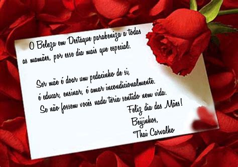 Todos os dias devemos prestar homenagem às mulheres que nos deram a vida e com tanto amor nos cuidaram. POUSADA OPÇÃO: Mensagem para as Mães
