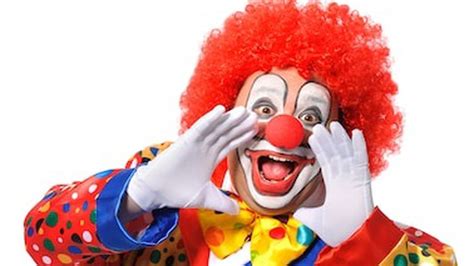 To act as or like a clown always clowning around. Jacksonville Clown School accepting applicants