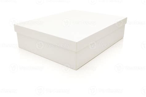 White Box With Lid Isolated On Background 16355336 Stock Photo At Vecteezy