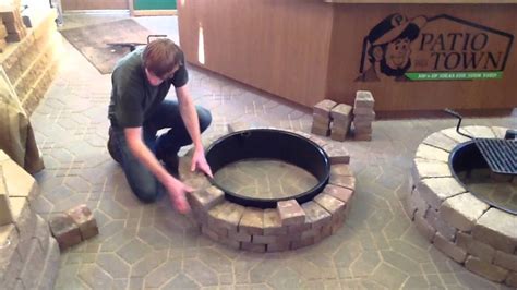 How To Build A Fire Pitfire Ring Youtube