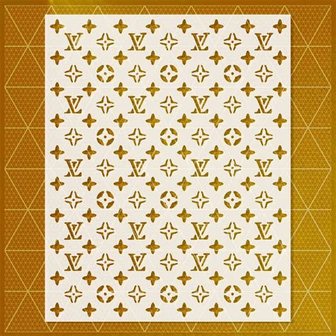 Louis Vuitton Stencil Louis Vuitton Pattern Stencil Designs Stencils