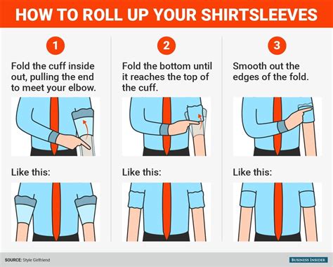 How To Properly Roll Up Your Shirt Sleeves Mensfash