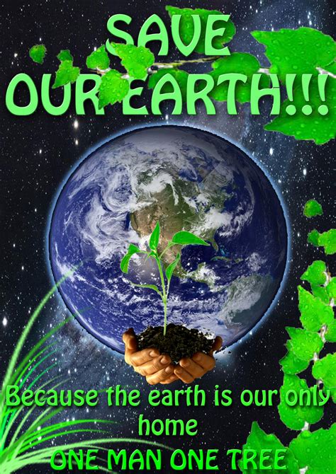 Save Earth Poster By Cptodix On Deviantart