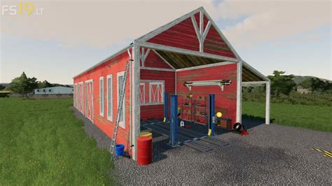 Garage With Workshop V 1 0 FS19 Mods Farming Simulator 19 Mods