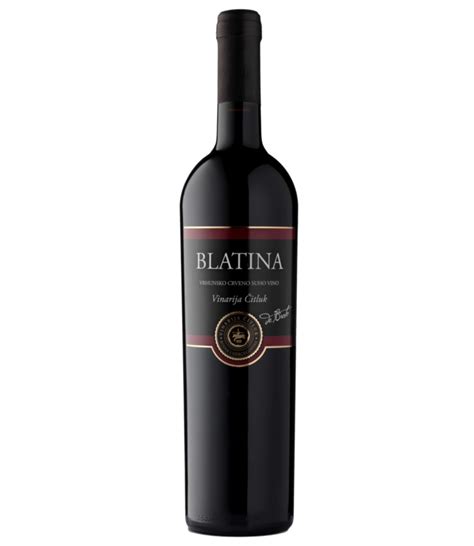 Vinarija Citluk Blatina De Broto 2019 Crivino Wijn Uit Italië En De