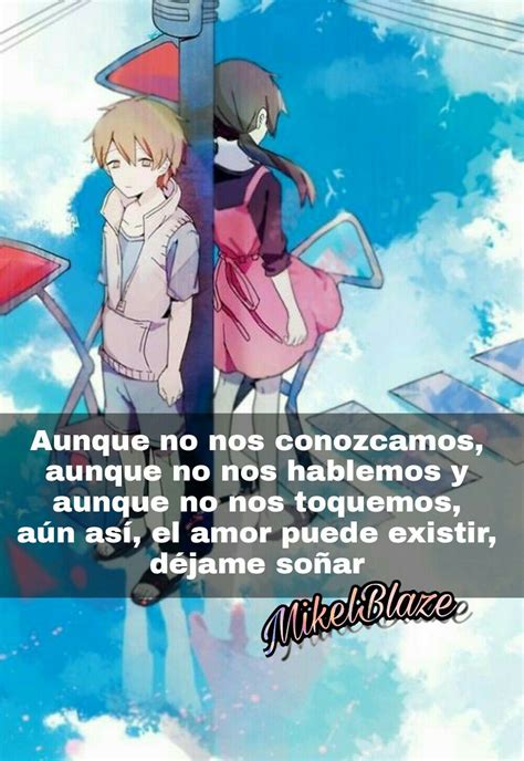Frases Anime Amor Sueño Anime Amor Vocaloid Sad Couples Memes