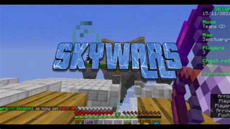 Minecraft Skywars Most Coolest Mlg I Did In Skywars Youtube