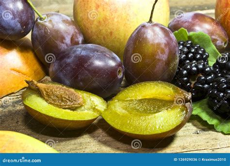 Autumn Is Harvest Time For Fruit Stock Photo Image Of Food Closeup