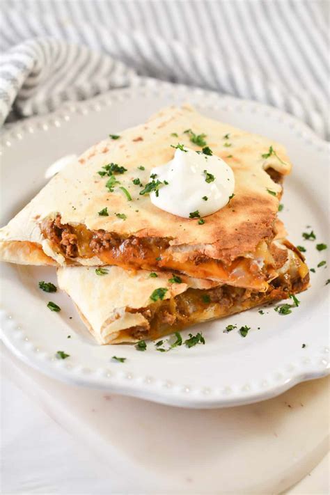 Beef And Cheese Quesadilla Sweet Peas Kitchen