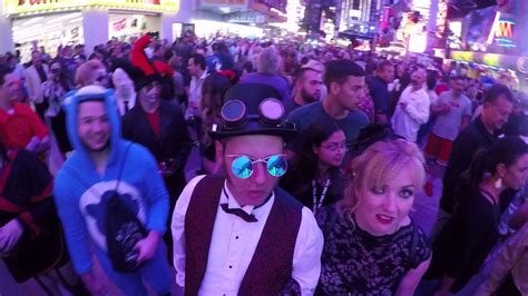 Las Vegas, A walk down Fremont Street - Halloween 2016 - YouTube