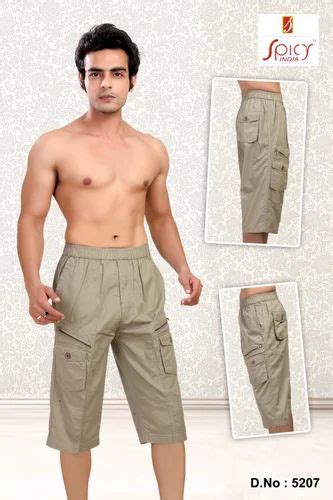 Stylish Men Capris At Best Price In Mumbai By Spicy Clothing India Pvt
