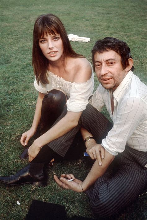 Jane Birkin Jane Birkin Serge Gainsbourg Jane Birkin And Serge Hot