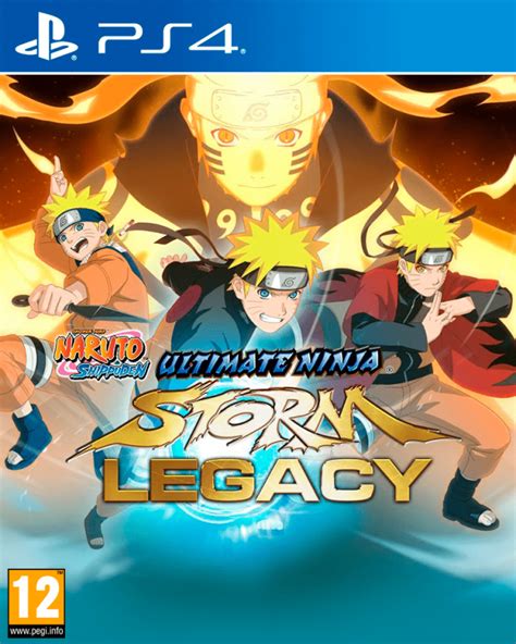 4 Juegos En 1 Naruto Shippuden Ultimate Ninja Storm Legacy 4 Juegos En
